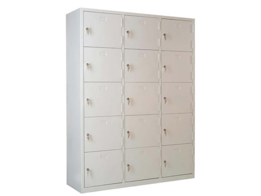 15 Bölmeli Çelik Öğretmen Dolabı