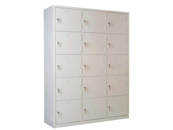 15 Bölmeli Çelik Öğretmen Dolabı