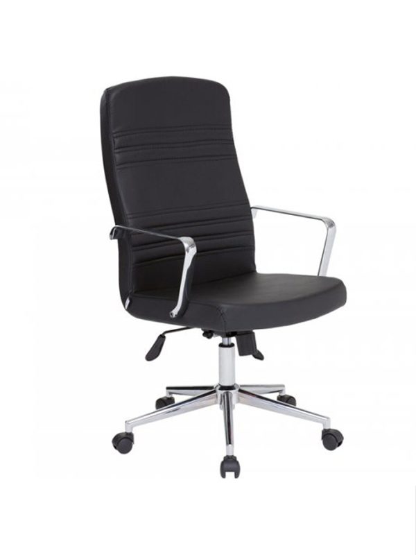 Metal Ayak Siyah Makam Koltuğu