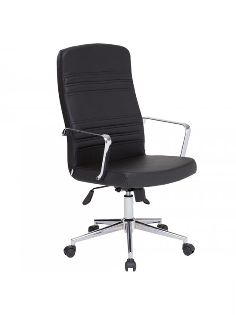 Metal Ayak Siyah Makam Koltuğu