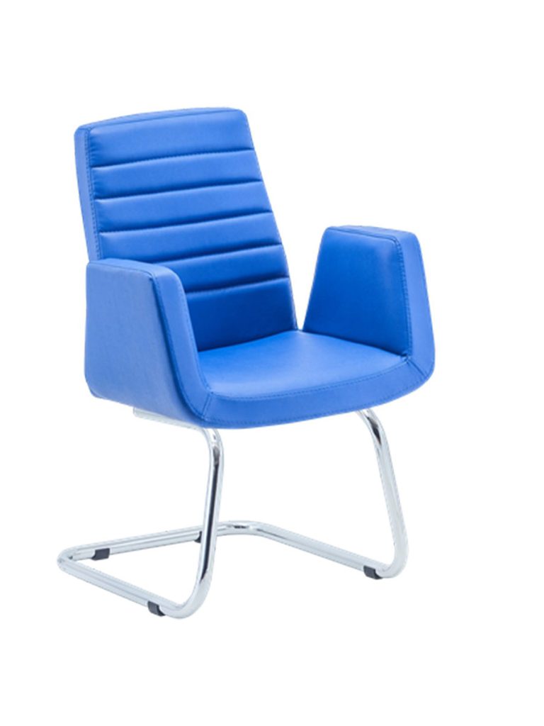 Deri Kaplamalı Bekleme Koltuğu