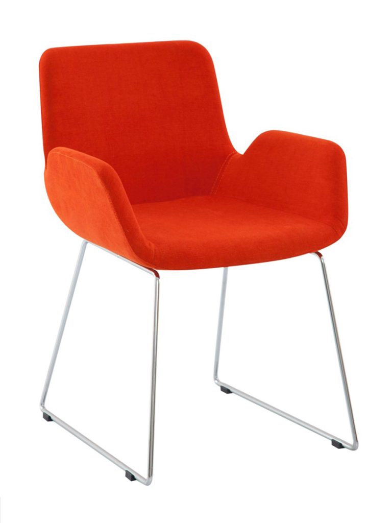 Metal Ayaklı Kafe Koltuğu