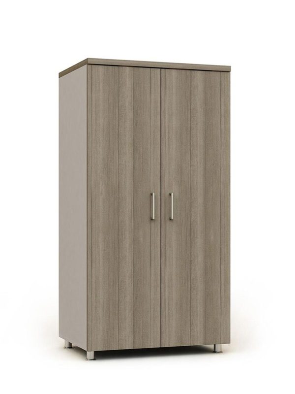 İki Kapılı Ahşap Ofis-Dolapları