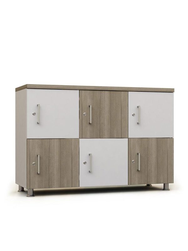 Kilitli Ahşap Okul Dolapları